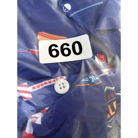 Brooklyn Cyclones Coyote Productions Button Down Shirt XL Camp Coney Island - Picture 8 of 8